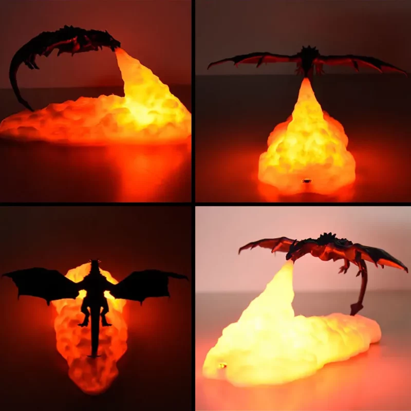 Veilleuse Lampe LED Dragon 05