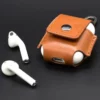 Étui en cuir pour Airpods Apple