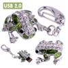 Clé USB 2.0 Grenouille diamants