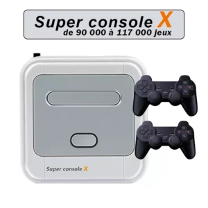 super console x 90000 117000 jeux emulateur DC PSP N64 PS1
