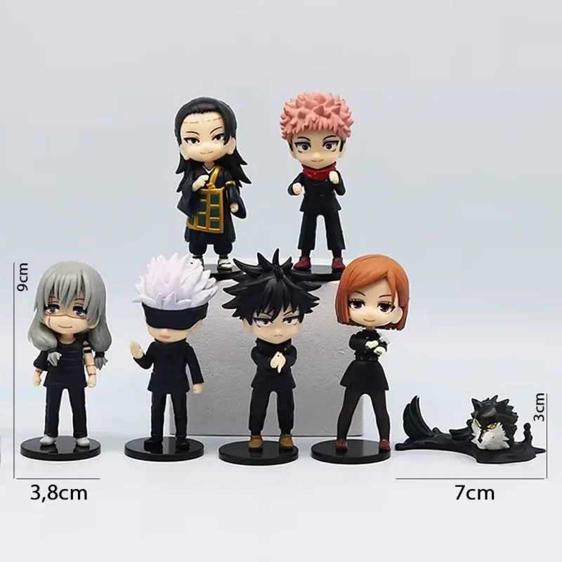 Figurine Jujutsu Kaisen 7 pièces 02